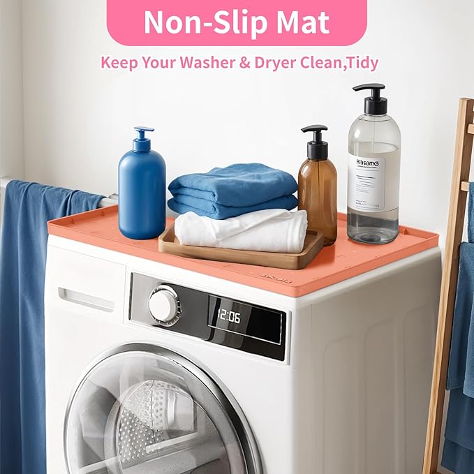 Sdpeia Under Sink Mat for [22" x 22"] Cabinet, Upgraded Silicone Waterproof Mat Kitchen Cabinet Liner Cabinet Protector Kitchen Organizers and Storage