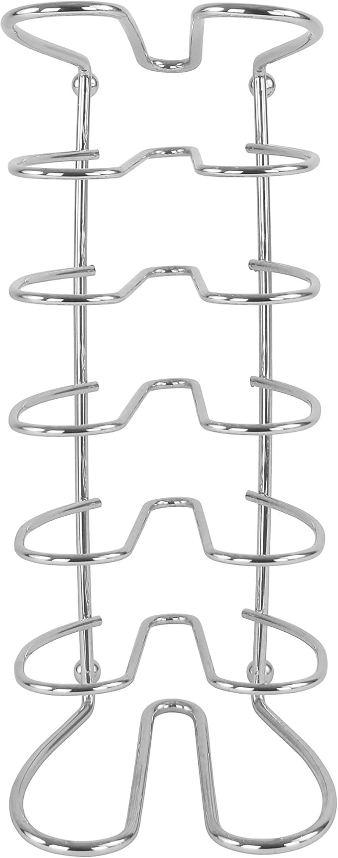 Spectrum Diversified 20870 Bloom Lid Organizer, Plate Rack, Cookie Sheet Holder Chrome