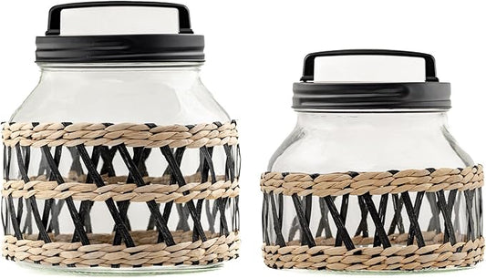 10 Strawberry Street Collin Canister, set of 2