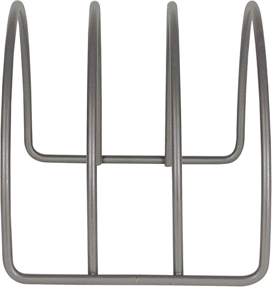 Spectrum Arch Kitchen Lid Organizer for Plates, Cutting Boards, Bakeware, Cooling Racks, Pots & Pans and Serving Trays, Industrial Gray