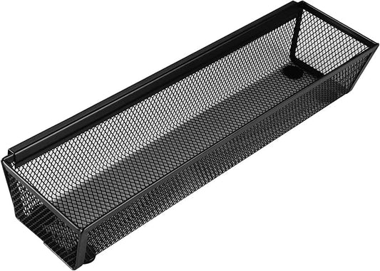Faridabio Drawer Organizer, Silverware Organizer for Kitchen Cutlery Tray Utensil holder with Interlocking Mesh Metal Flatware Storage (1 pcs)