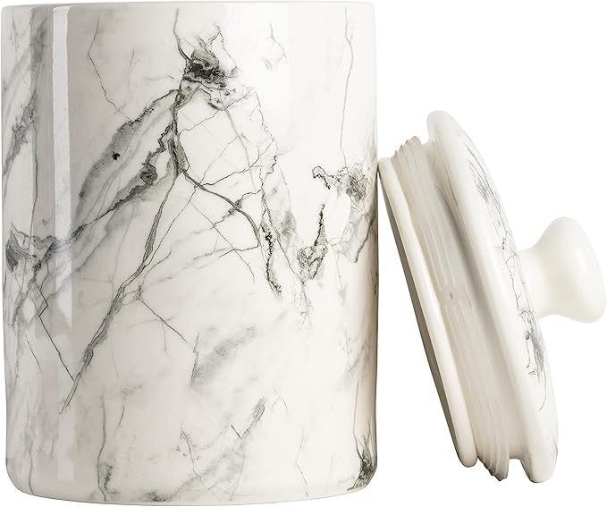 10 Strawberry Street Marble Kitchen Canister, 3 Piece Set