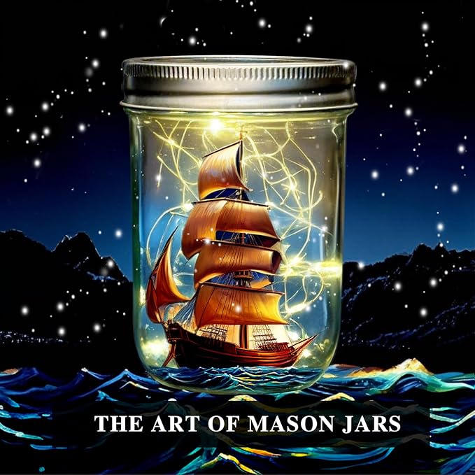 Wide Mouth Mason Jars,Canning Jars with Lids,Clear Glass Pint Jars 16oz with Sticker and Spoon for Canning, Fermenting, Jam, Honey, Wedding Favors, Sauces, DIY,Snacks, Candies and More(4pack)