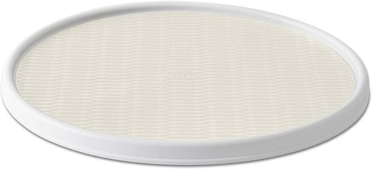 Copco Basics Non-Skid Turntable, 18-Inch, Cream