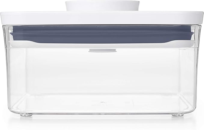 OXO Good Grips POP Container - Airtight Food Storage - Big Square Mini 1.1 Qt Ideal for tea bags, baking supplies, nuts or snacks