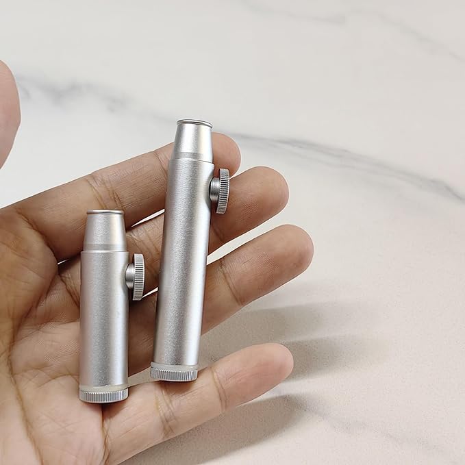 Kitchen Spice Racks Spice Dispenser Polished Aluminum (3 pieces)