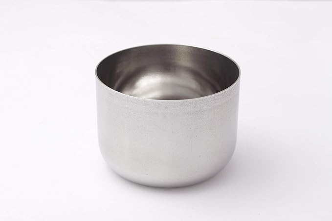 Mother's Day Gifts Stainless Steel Spice Container 7 Containers and Small Spoon Orange See Through Masala Box Indian Masala Dabba with size 8 X 8 inches