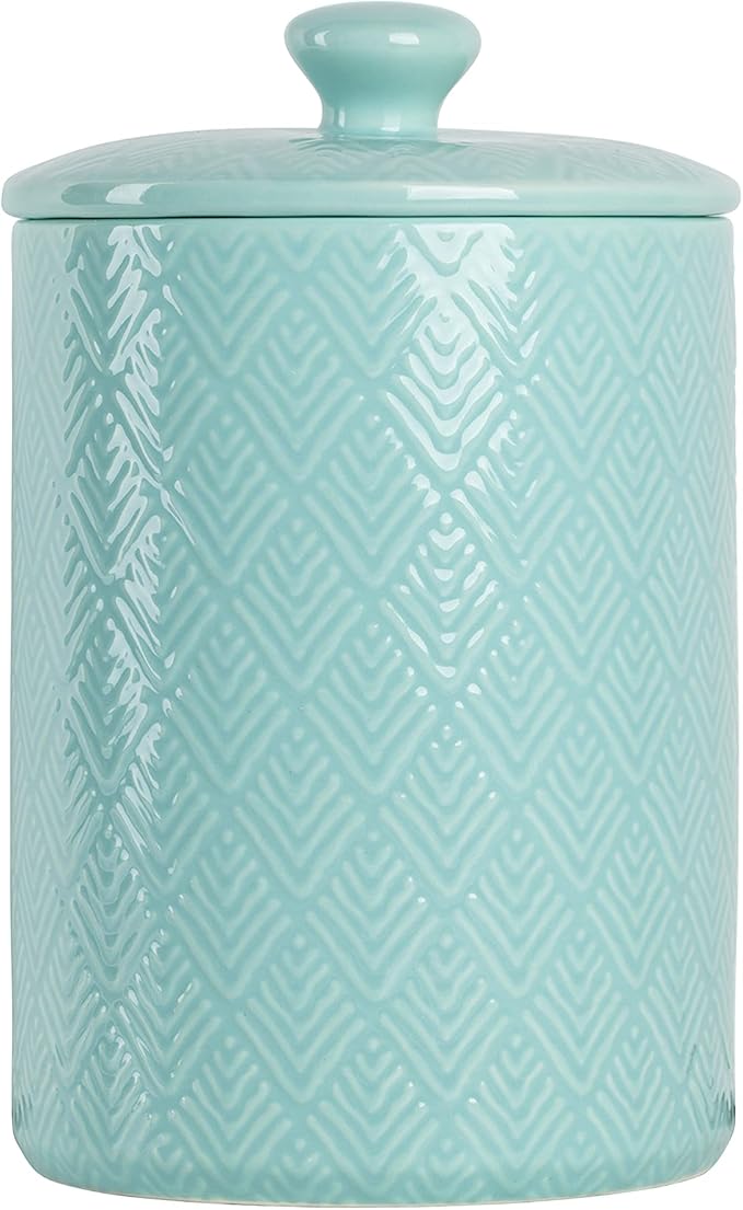 10 Strawberry Street Kitchen Canister, 3 Piece Set, Marquis Blue