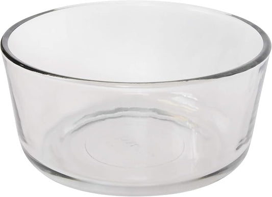 Pyrex Simply Store 7201 Round Clear Glass Storage Container - 2 Pack Made in the USA