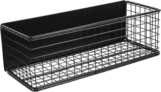 Cabilock Magnetic Spice Rack for Refrigerator,Black Magnetic Spice Rack Seasoning Organizer Magnetic Fridge Shelves Kitchen Organization Fridge Magnet Organizer for Kitchen Organization and Storage