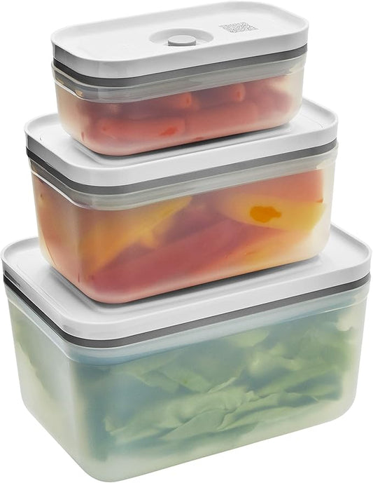 ZWILLING Fresh & Save 3-pc Assorted Sizes Food Storage Container, Meal Prep Container, BPA-Free