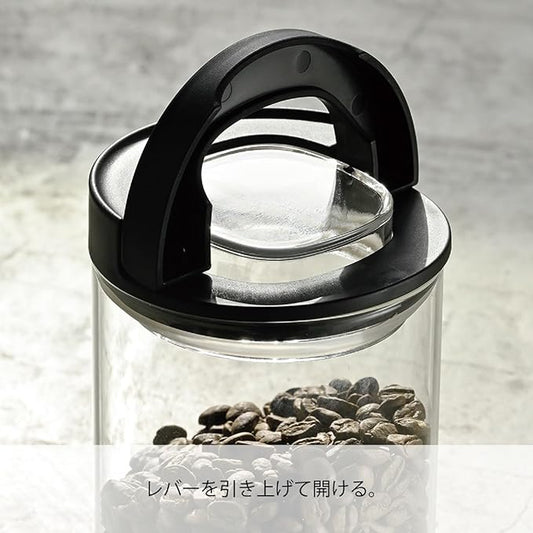 HARIO MCNJ-200-B Sealed Canister M, Practical Capacity: 27.1 fl oz (800 ml)