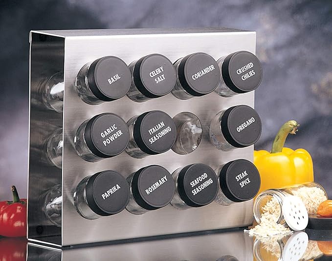 Prodyne Stainless Steel Spice Rack