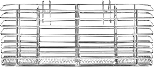 Slideep Stainless Steel Cutlery Utensil Holder Silverware Organizer with Hooks removable Drying Rack Silverware Holder Utensil Cutlery Basket Kitchen Dish Drainer Dish Drying Rack
