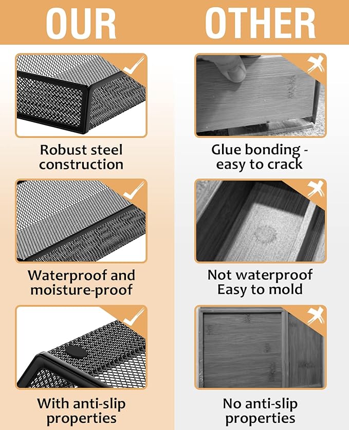 JANE EYRE kitchen drawer organizer - silverware utensil organizer for kitchen drawer,silverware tray in drawer