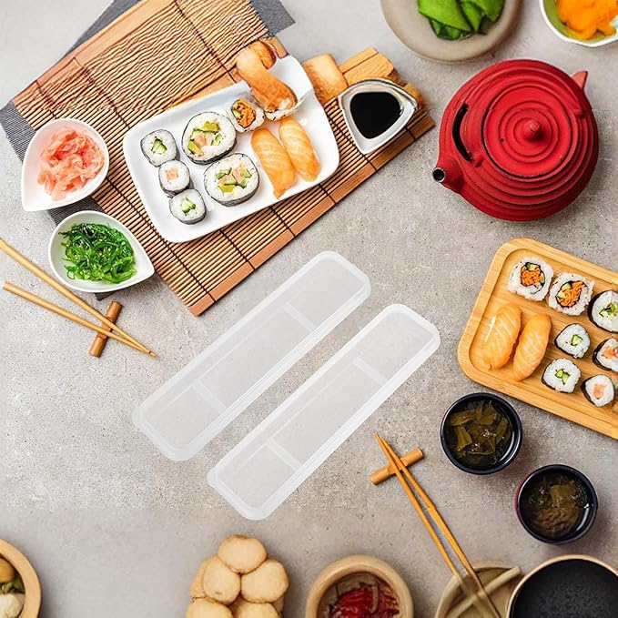 3Pcs Travel Tableware Storage Box Transparent Simple Utensil Holder with Lid Silverware Set Portable Chopstick Spoon Fork Utensil Case For Lunch Bag