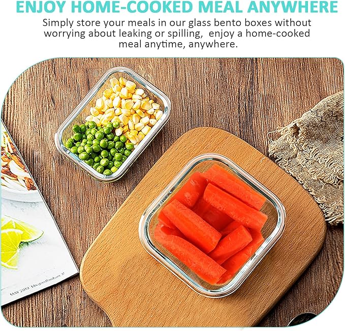 24 Pieces Glass Food Storage Containers Set,Glass Meal Prep Containers-Stackable Airtight Glass Storage Containers with lids,Freezer, Microwave, Oven Safe,Green