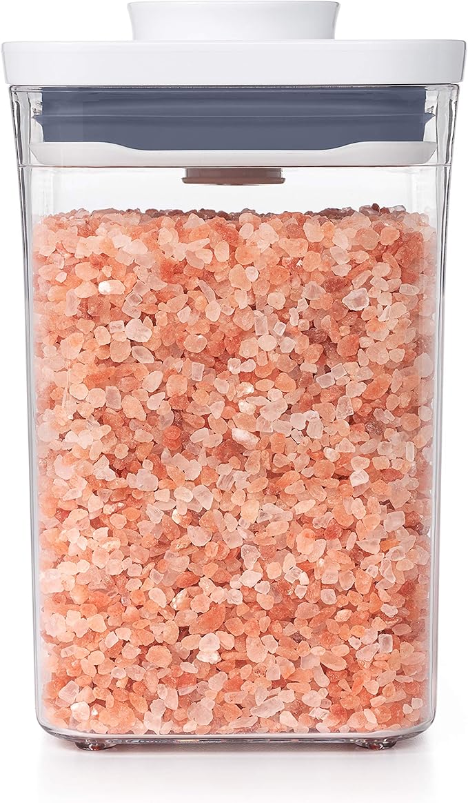 OXO Good Grips POP Container - Airtight Food Storage - Small Square Short 1.1 Qt Ideal for 1 lb of brown sugar or confectioner's sugar