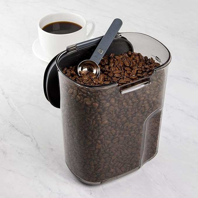 Progressive International ProKeeper+ 4-quart Large Coffee Keeper Multipurpose Airtight Stackable Food Storage Container