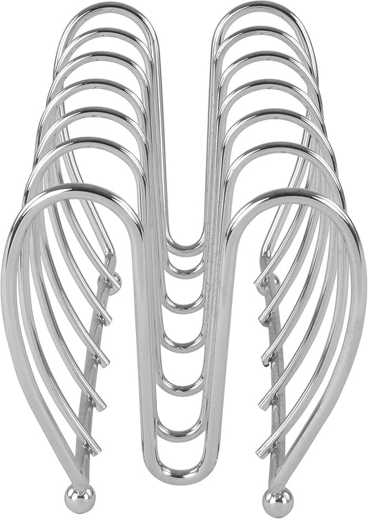 Spectrum Diversified 20870 Bloom Lid Organizer, Plate Rack, Cookie Sheet Holder Chrome