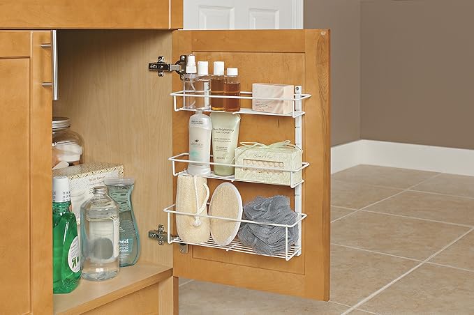 ClosetMaid Kitchen Spice Rack, White